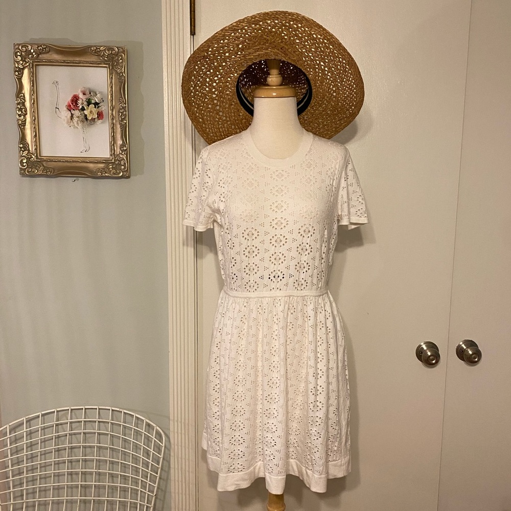 See By Chloe White eyelet dress - Made in Italy